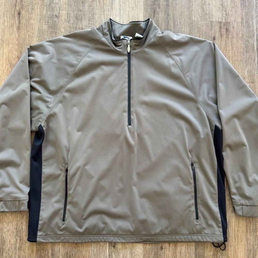 Pre-owned XL Slazenger Quarter Zip Windbreaker Rain‎ Resistant Jacket